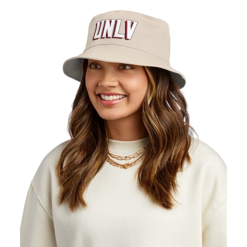 🟣UNLV University of Nevada Las Vegas Bucket Hat🦎🌵
